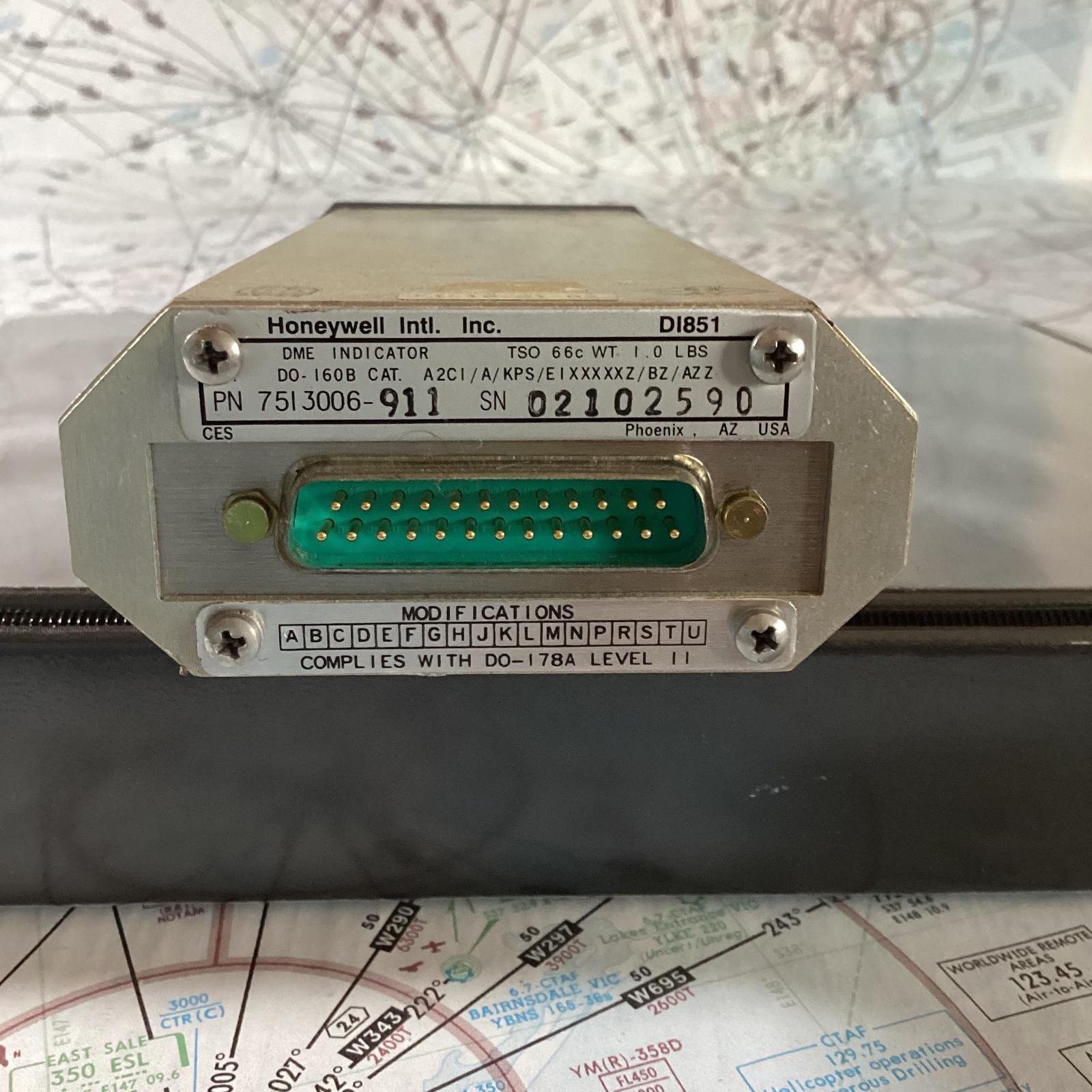 Honeywell DME Indicator P/N 7513006--911