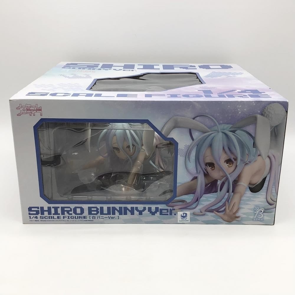 No Game No Life Shiro Bunny Ver 1/4 Figure FREEing B-style Official Used Japan