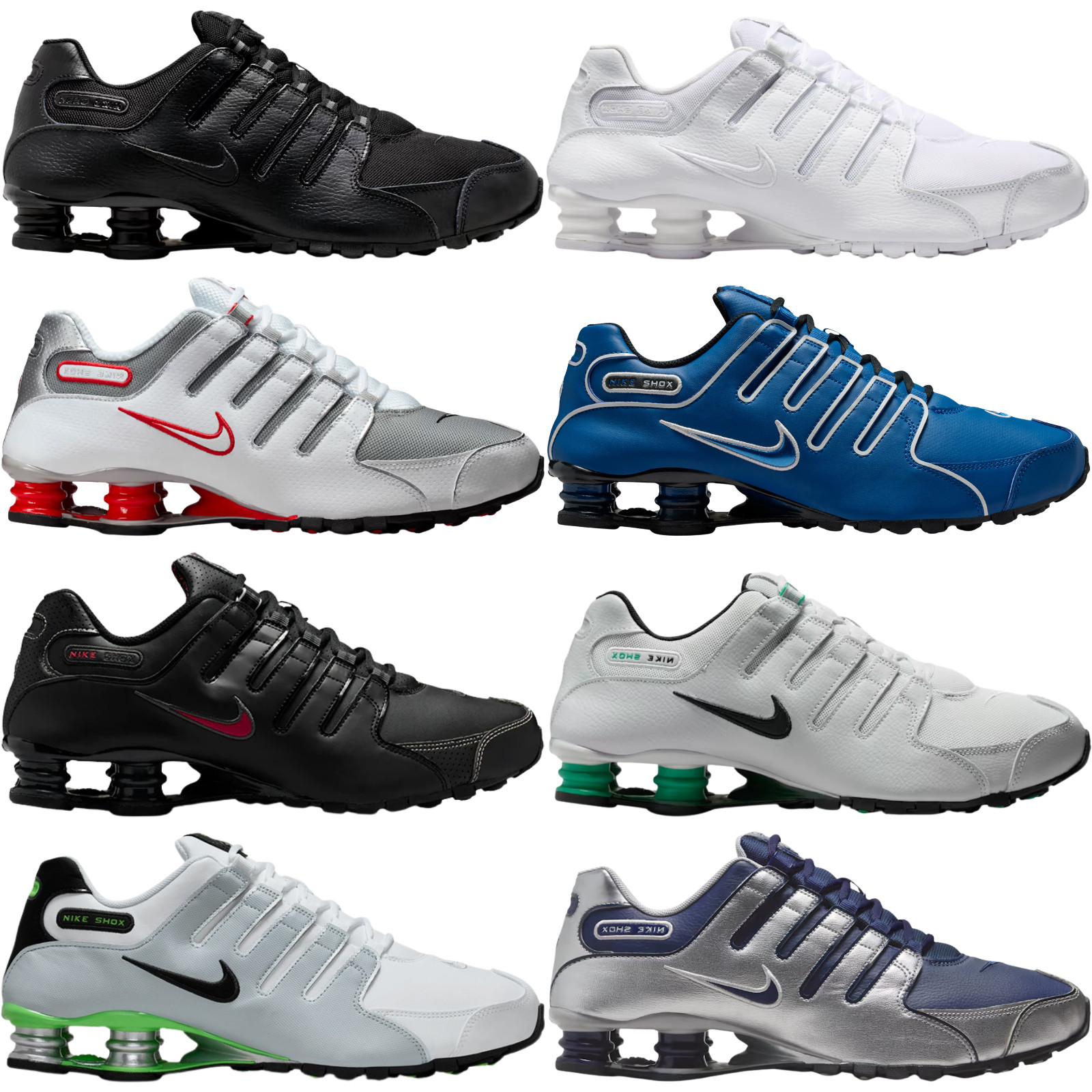 Nike Shox NZ Men Sneaker Shoe US Size 7-14 New Colors New in Box Athletic Casual