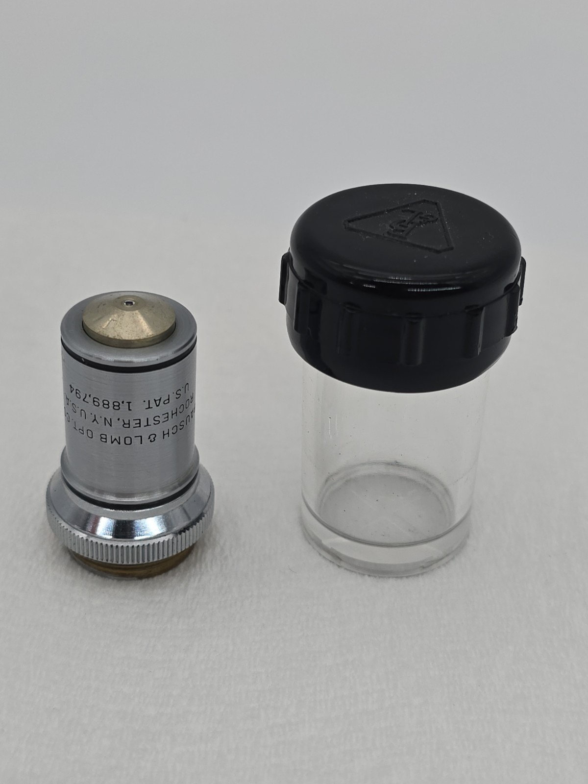 Bausch & Lomb 1.8mm 1.25 OIL 97X (KD5679)Antique Immersion Microscope Objective