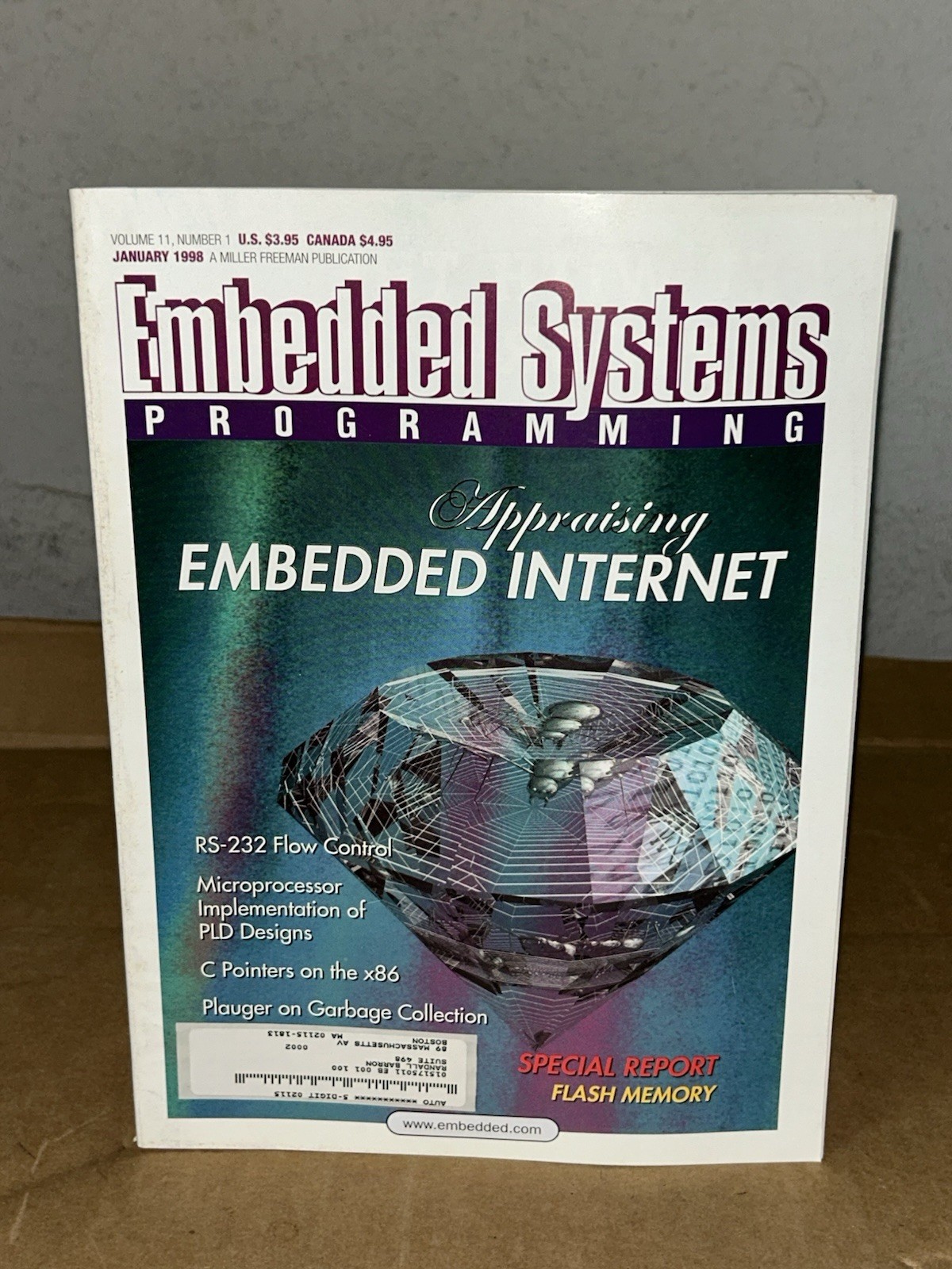 January 1998 Embedded Systems Programming Magazine Volume 11 Issue #1