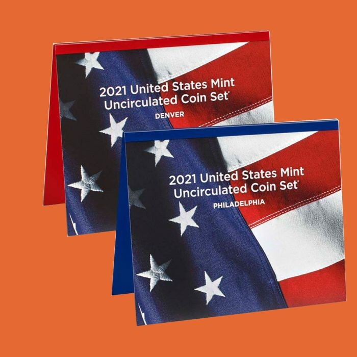 2021 U.S. Mint Set ~ 14 Coins P & D ~ Uncirculated Government Packaging OGP ~