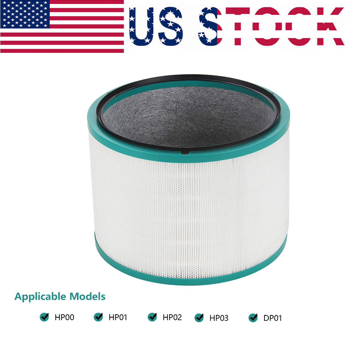 Air Purifier HEPA Filter For Dyson HP00 HP01 HP02 HP03 DP01 968125-03