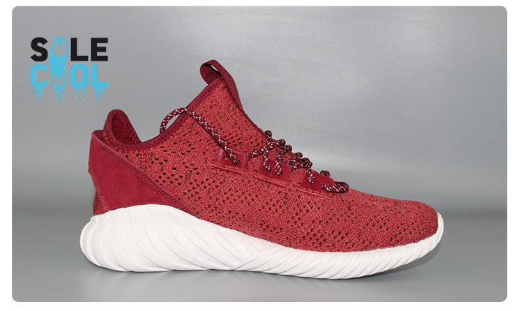 Adidas Originals Tubular Doom Primeknit Red Sneakers BY3560