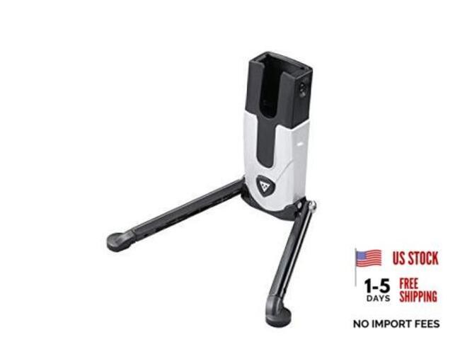 FlashStand Fat Bike Stand, Silver, Black, 15.7 x 9.6 x 3 cm / 6.2” x 3.8” x