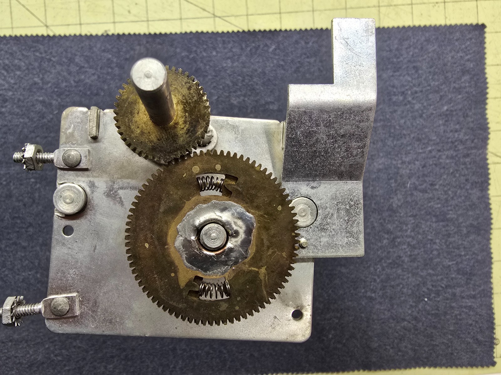 Hammarlund HQ - 180 Ham Radio Receiver Part - Band Spread Variable Capacitor