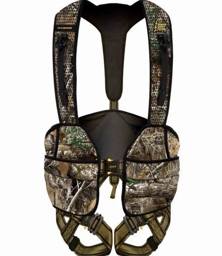 Hunter Safety Systems HSS Hybrid Realtree Edge Harness, Size L/XL (175-250lb)