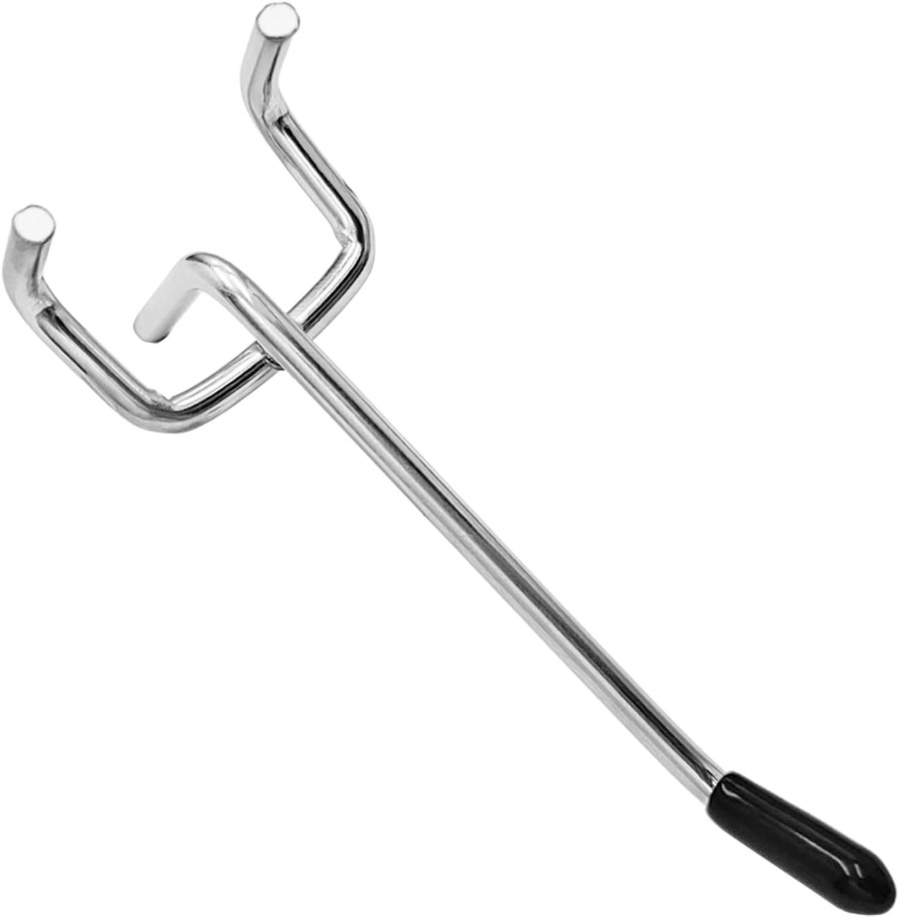 Effortless 2-Inch Pegboard Hooks - 32 Pack for Secure Tool & Supply Organization