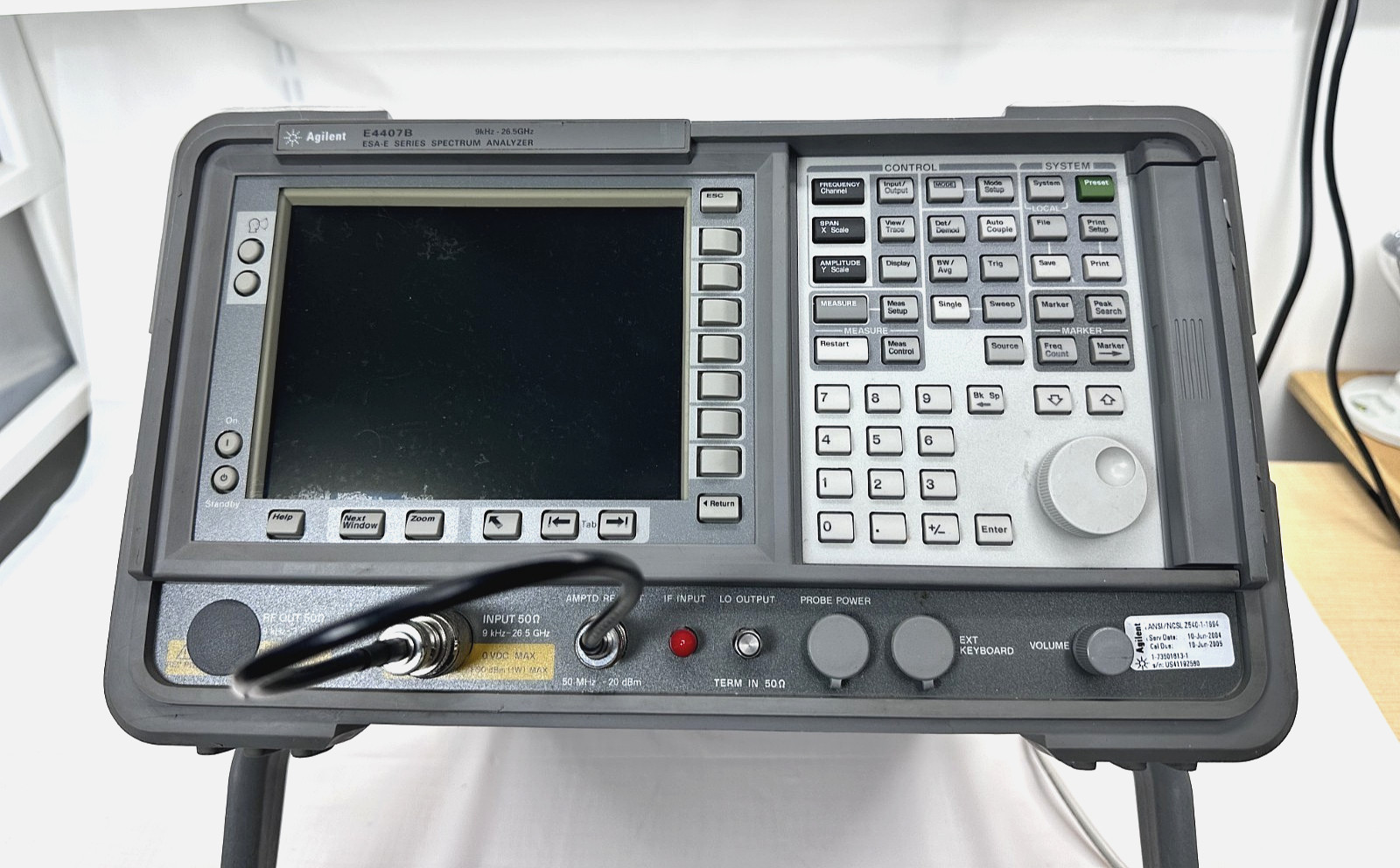 Agilent E4407B ESA-E Spectrum Analyzer - 9 kHz to 26.5 GHz