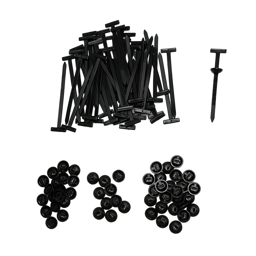 Heavy Duty Universal Cable Tie 200Pcs Nylon Self-Locking Zip Holder