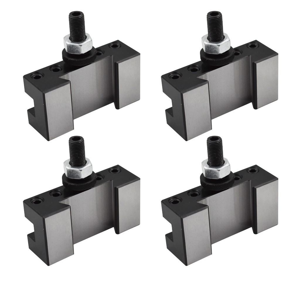 4Pcs AXA #1 250-101 Quick Change Tool Post Turning & Facing Holder For Lathe