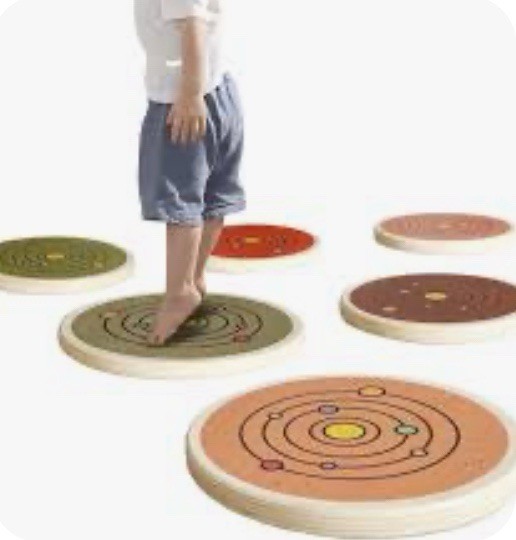 Stepping Stones for Kids - Fun Play Coordination Game Obstacle Course
