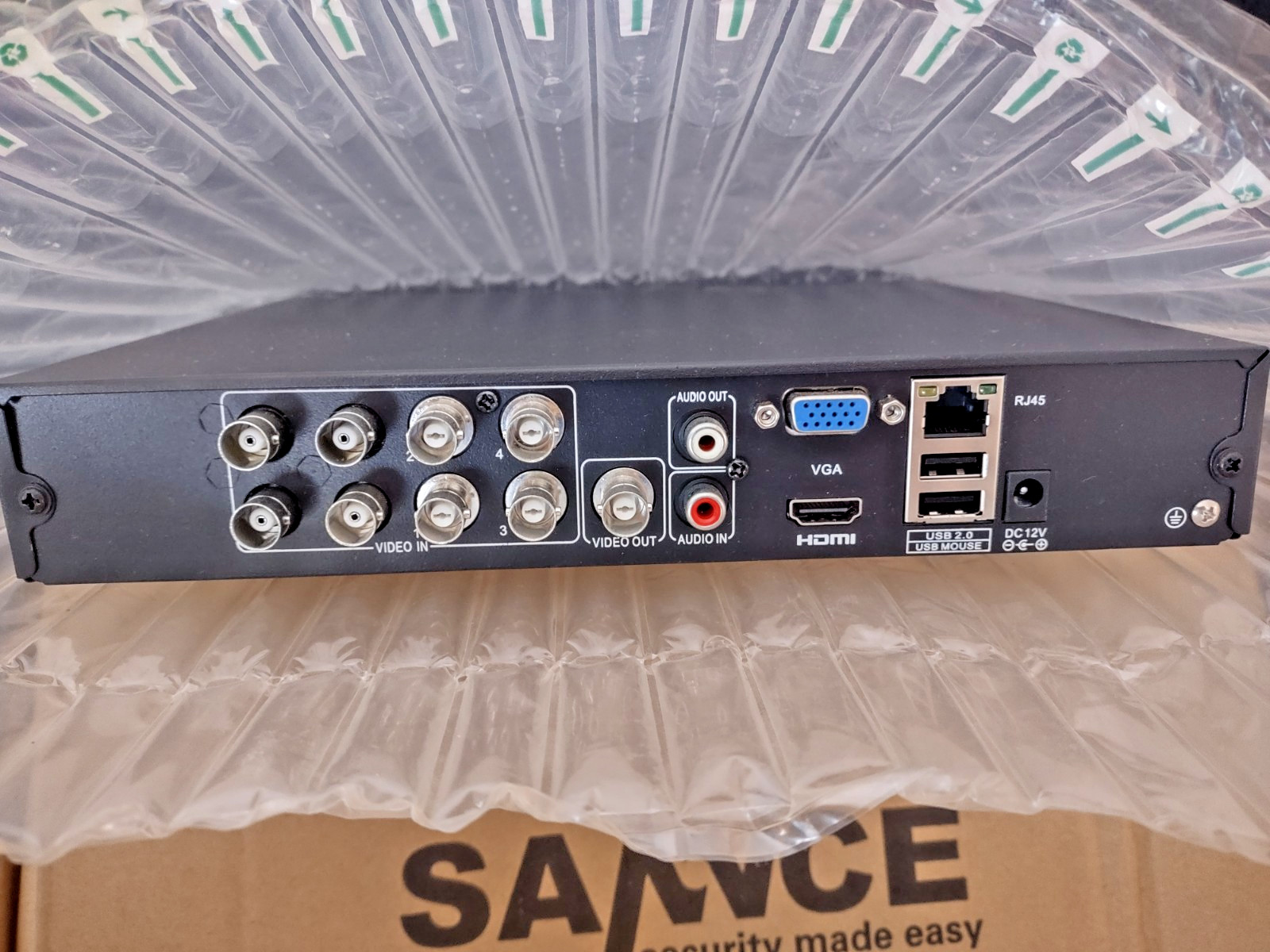 SANNCE HDMI 8CH 960H Network DVR 900TVL IR Outdoor CCTV Security Cameras System