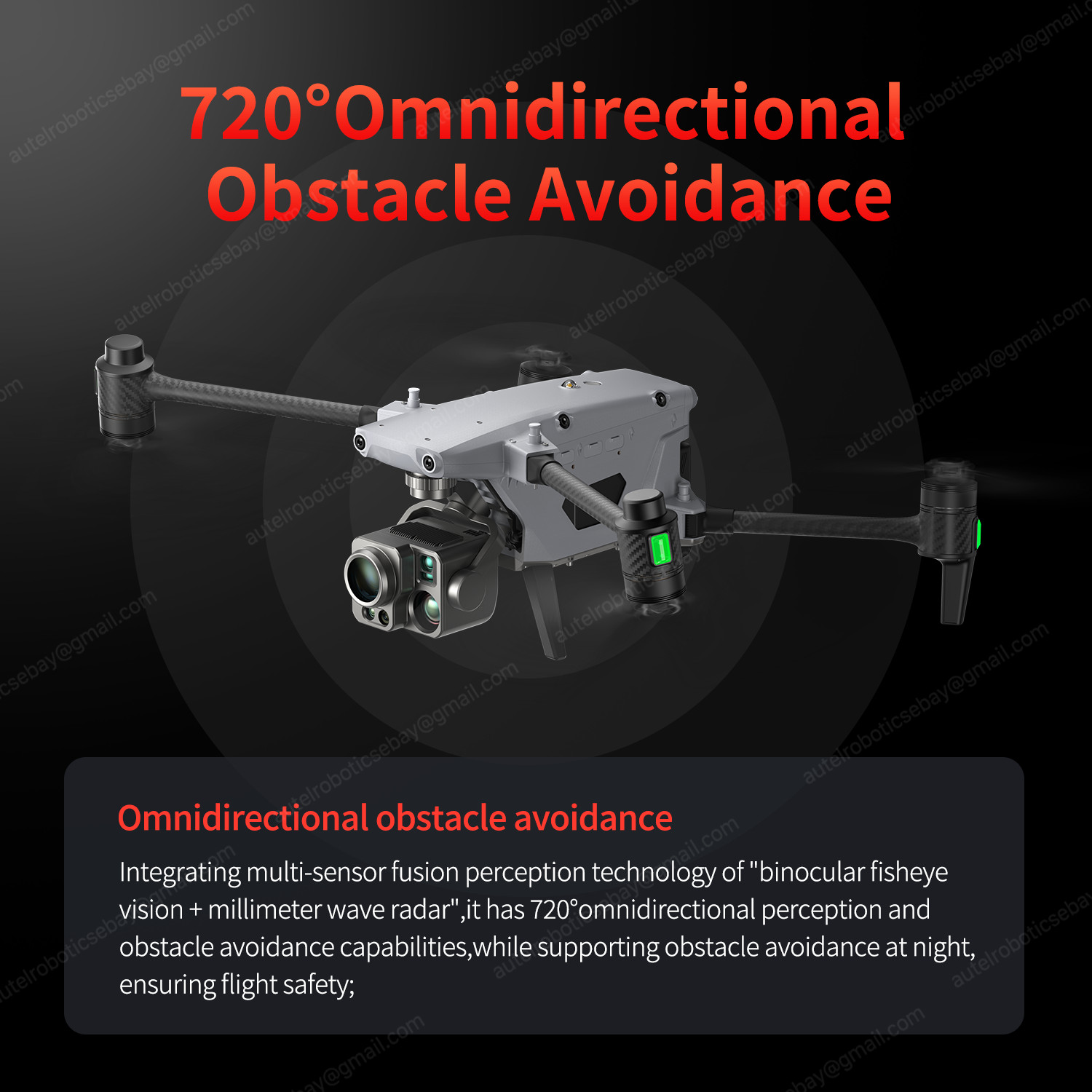 Autel Alpha Drone L35T Gimbal Multipurpose Industrial Application No Tariffs
