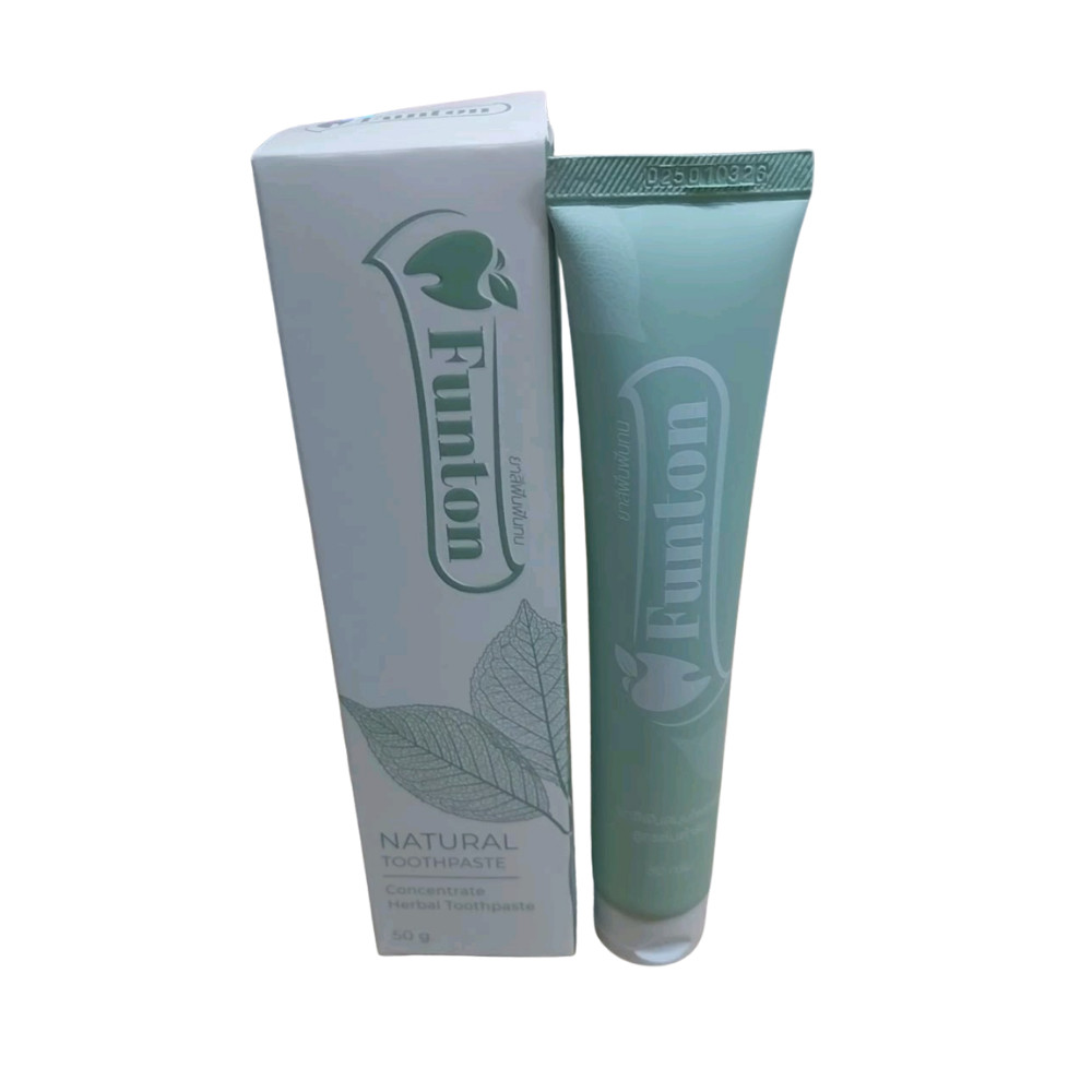 Funton Herbal Toothpaste Natural Toothpaste Original 50g x 6 Thai Formula