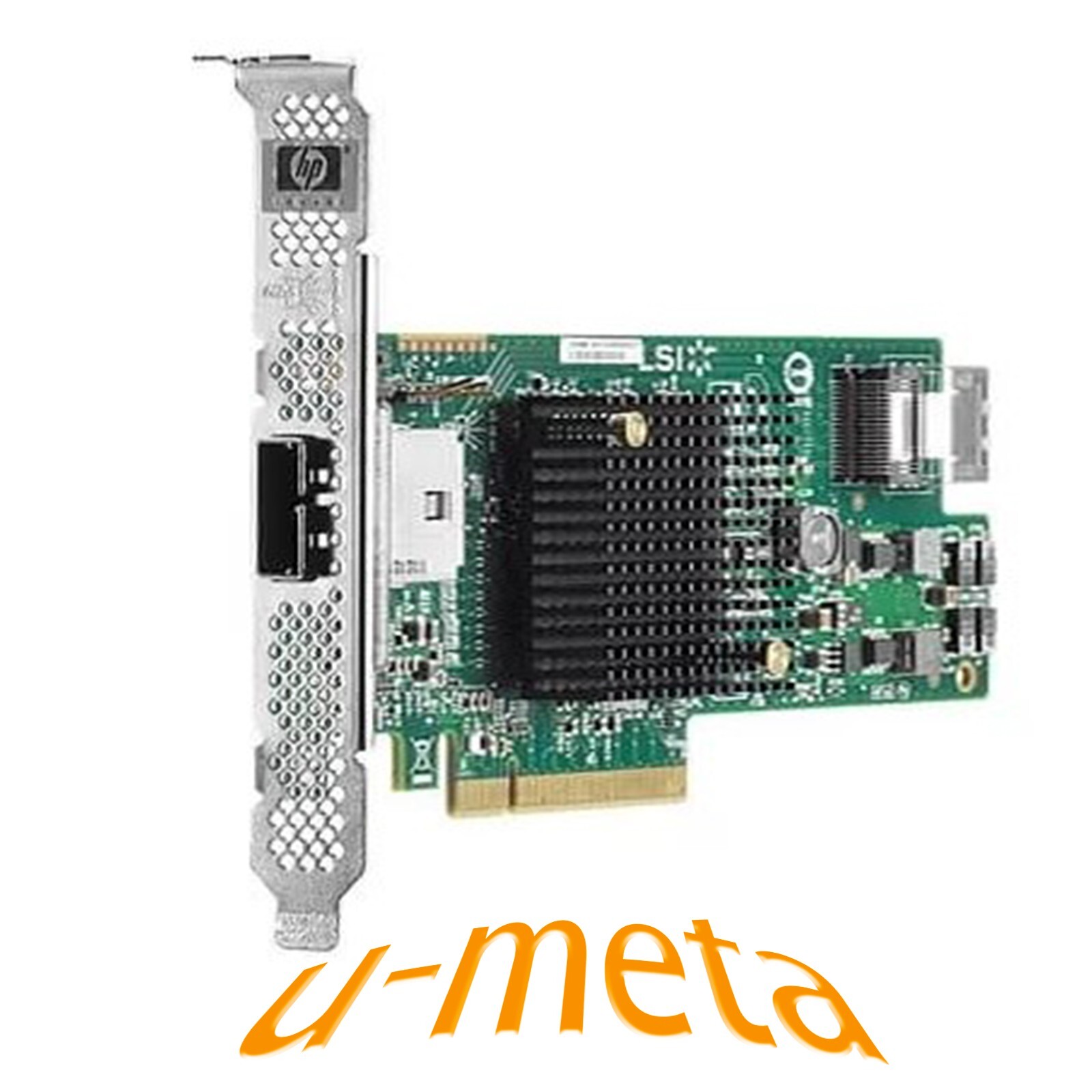 HP SAS 9205-4i4e HP LSI H222 6Gb/s 8 Ports PCIe 3.0x8  Host Bus Adapter H3-25279