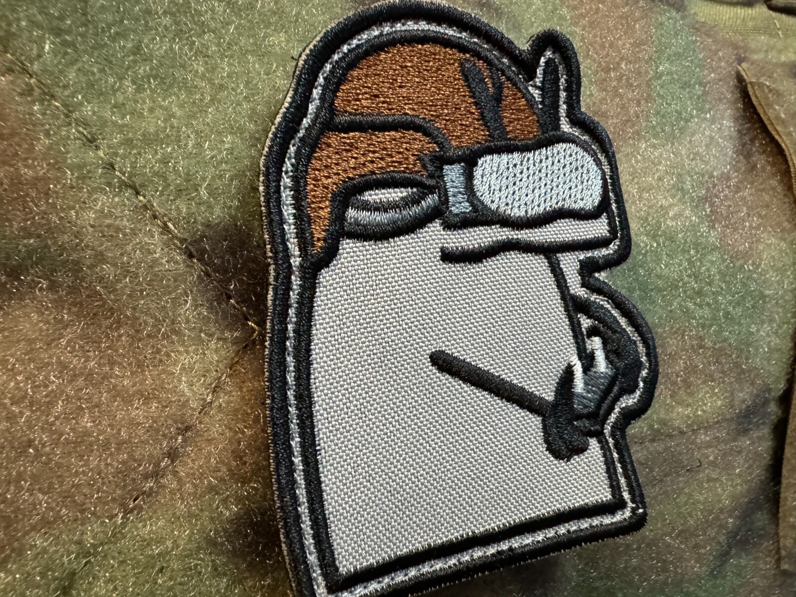 Ukrainian Military Guber FPV Pilot Drone Embroidered Patch – Hook & Loop Backing