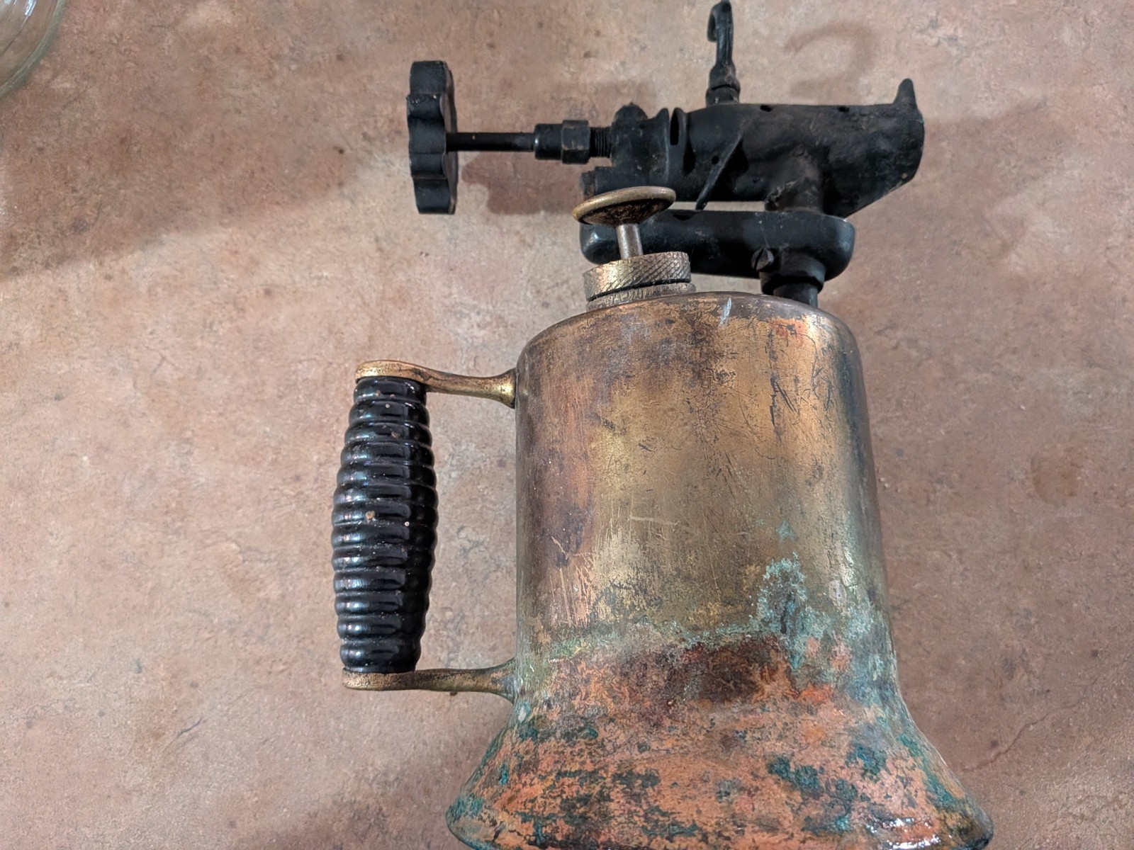 VINTAGE MERIT HAND BLOW TORCH
