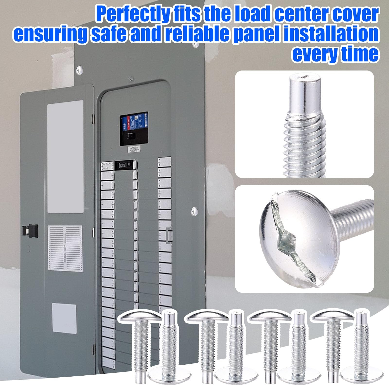 18Pcs Load Center Cover Replacement Screws, Electrical Panel Screws Compatible w