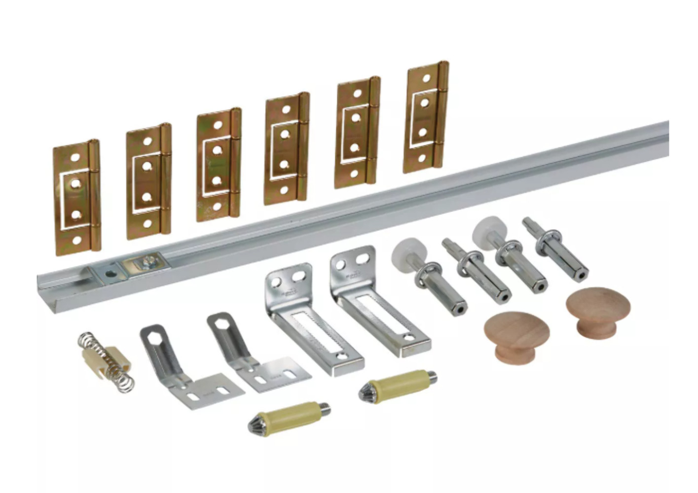 NATIONAL HARDWARE Bifold Door Hardware Set 48" Width Opening