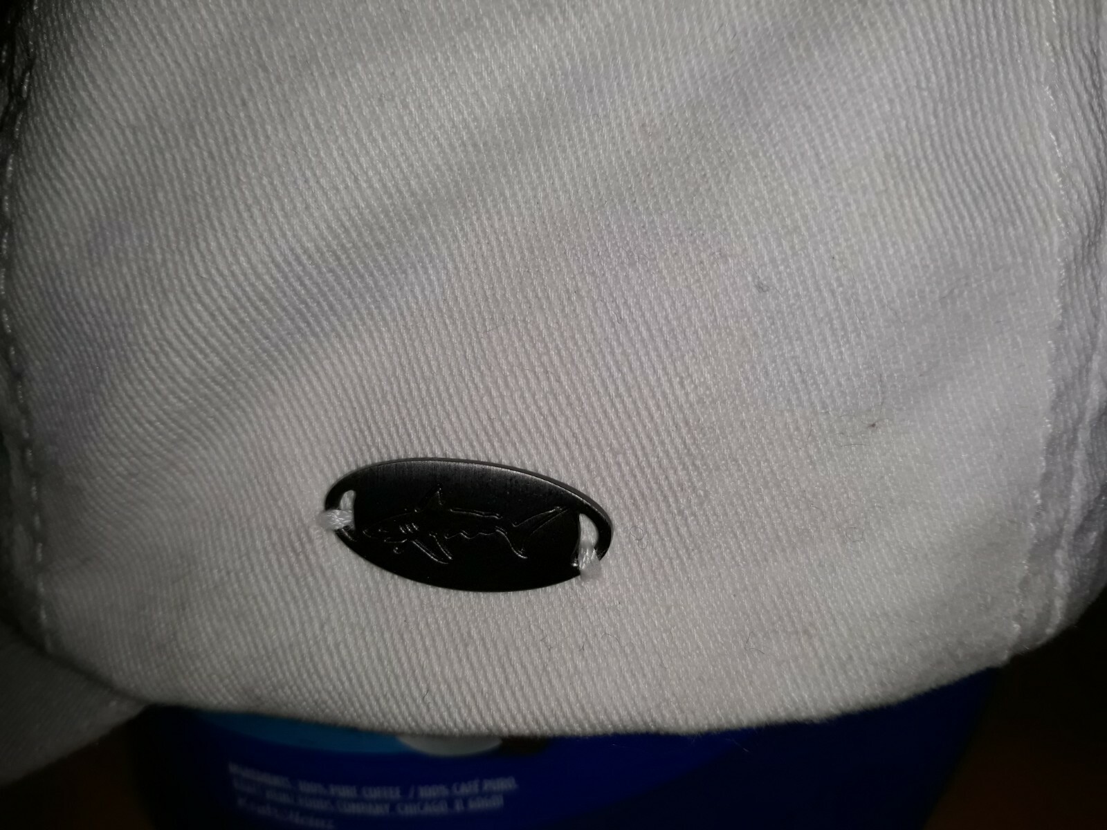 Greg Norman Golf Course Design Shark Logo Golfer Baseball Cap Buckle Adjustable