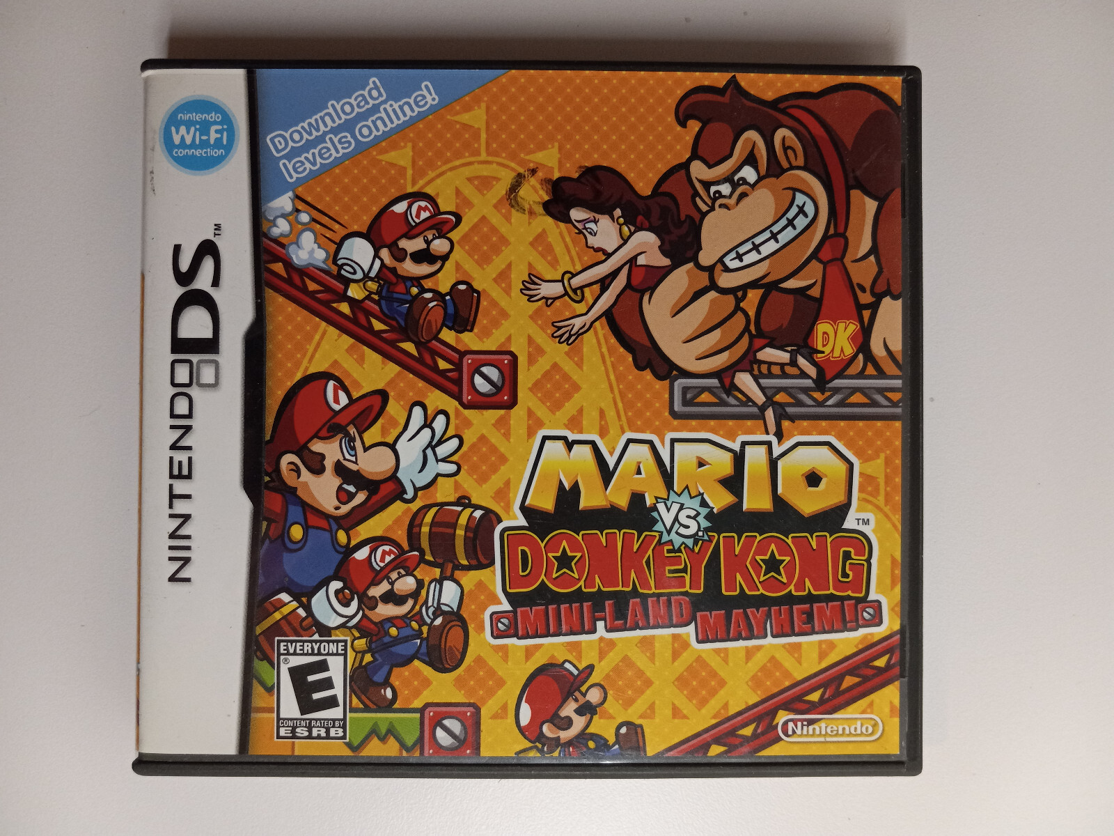 **NO GAME** Mario vs. Donkey Kong Mini-Land Mayhem (Nintendo DS, 2010) Case Only