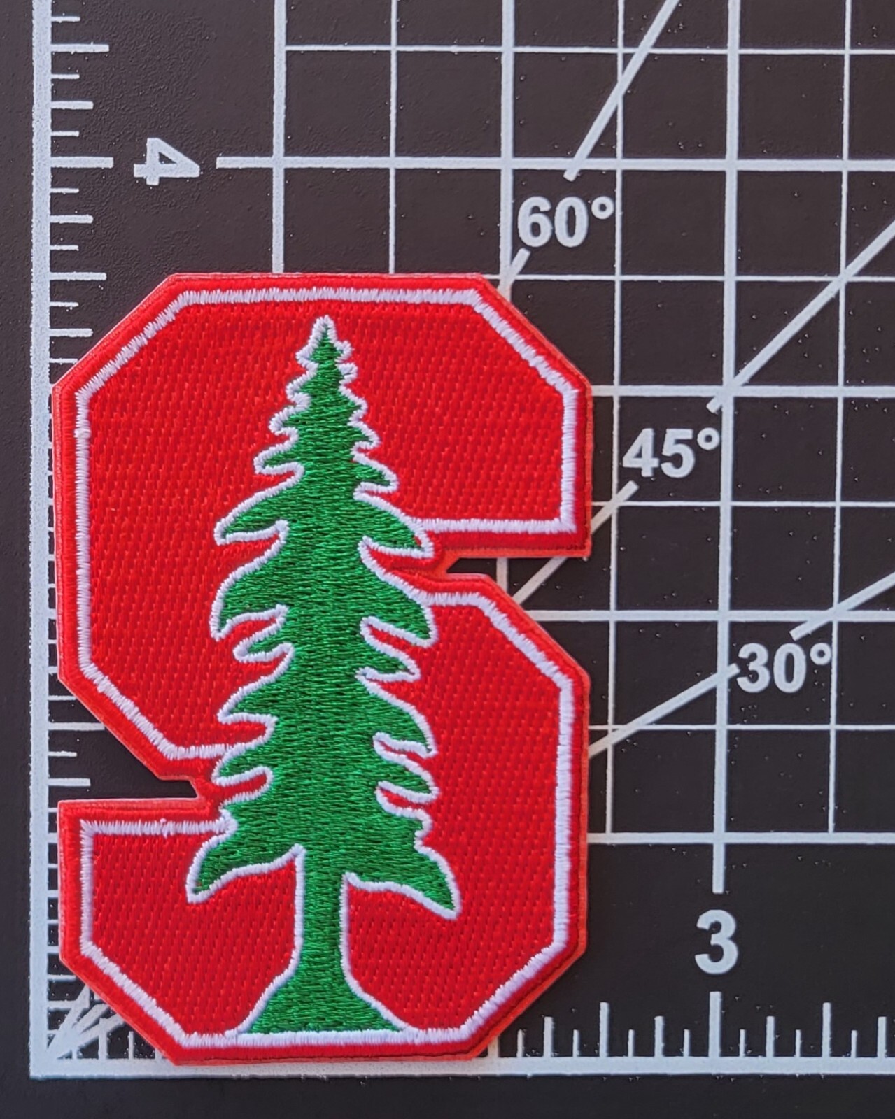 Stanford 3.5" Iron/Sew On Embroidered Patch ~Free Tracking~!