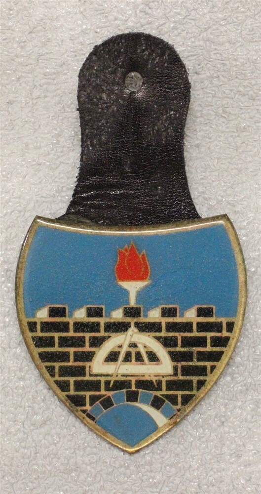 2974 - Turkish Army Engineer School - pocket fob badge