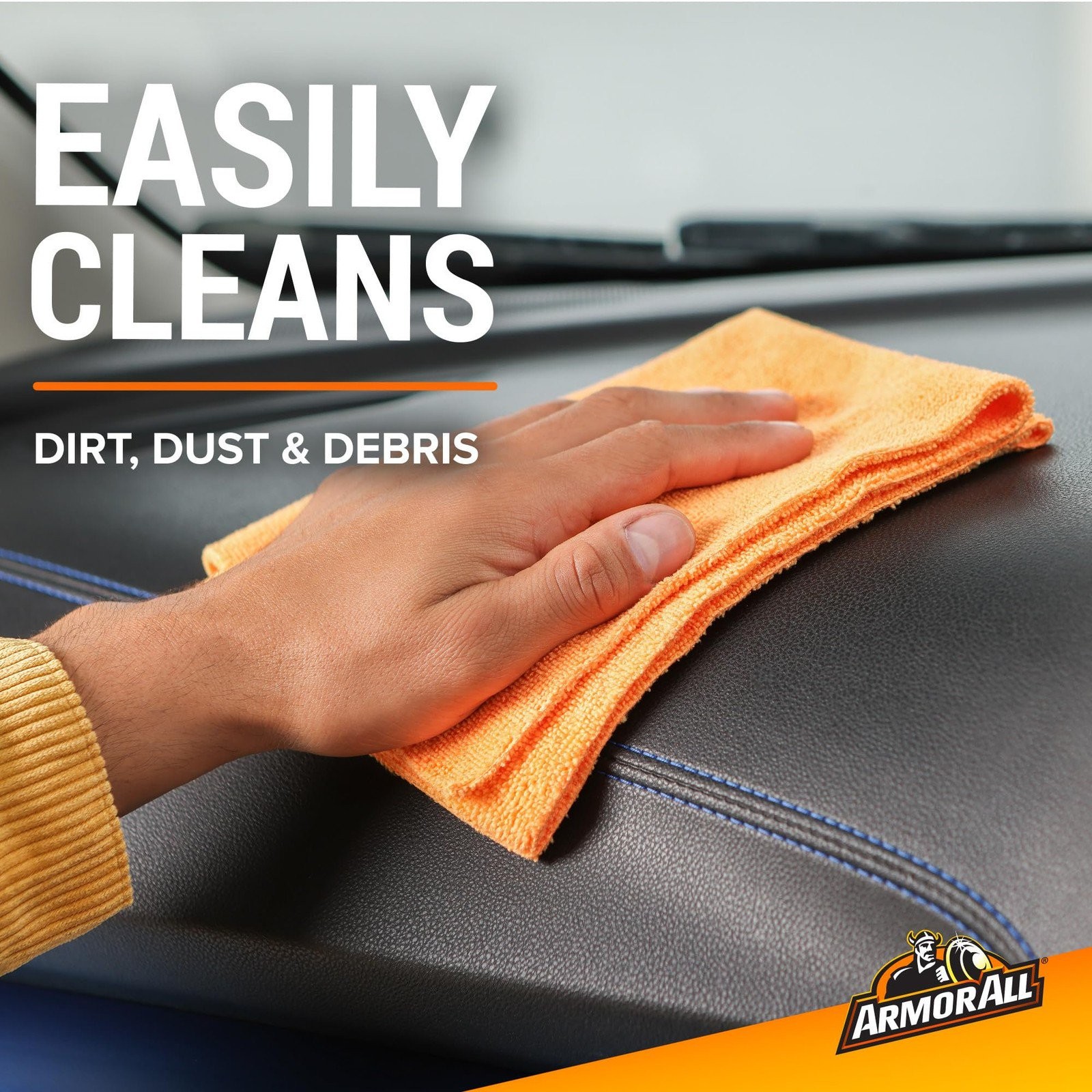 Original Protectant Spray by Armor All, Car Interior Cleaner with UV...