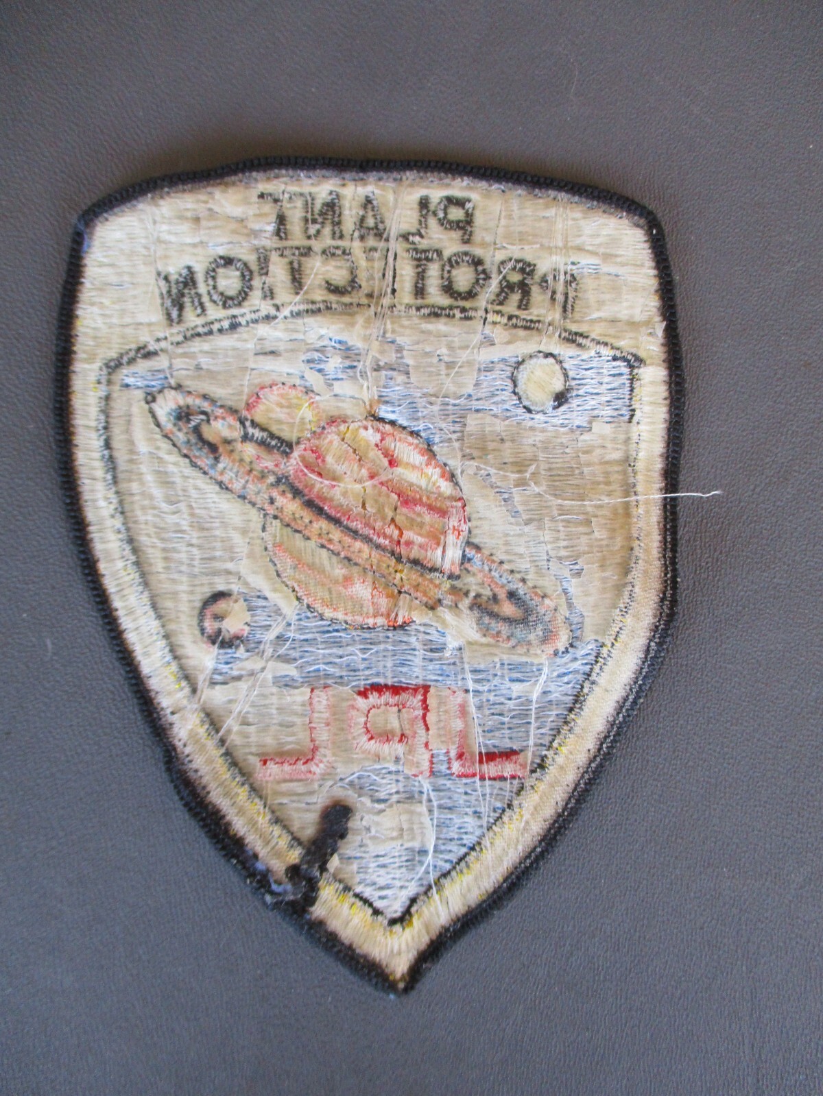 Vtg JPL, Jet Propulsion Laboratory PLANT PROTECTION Patch, #1