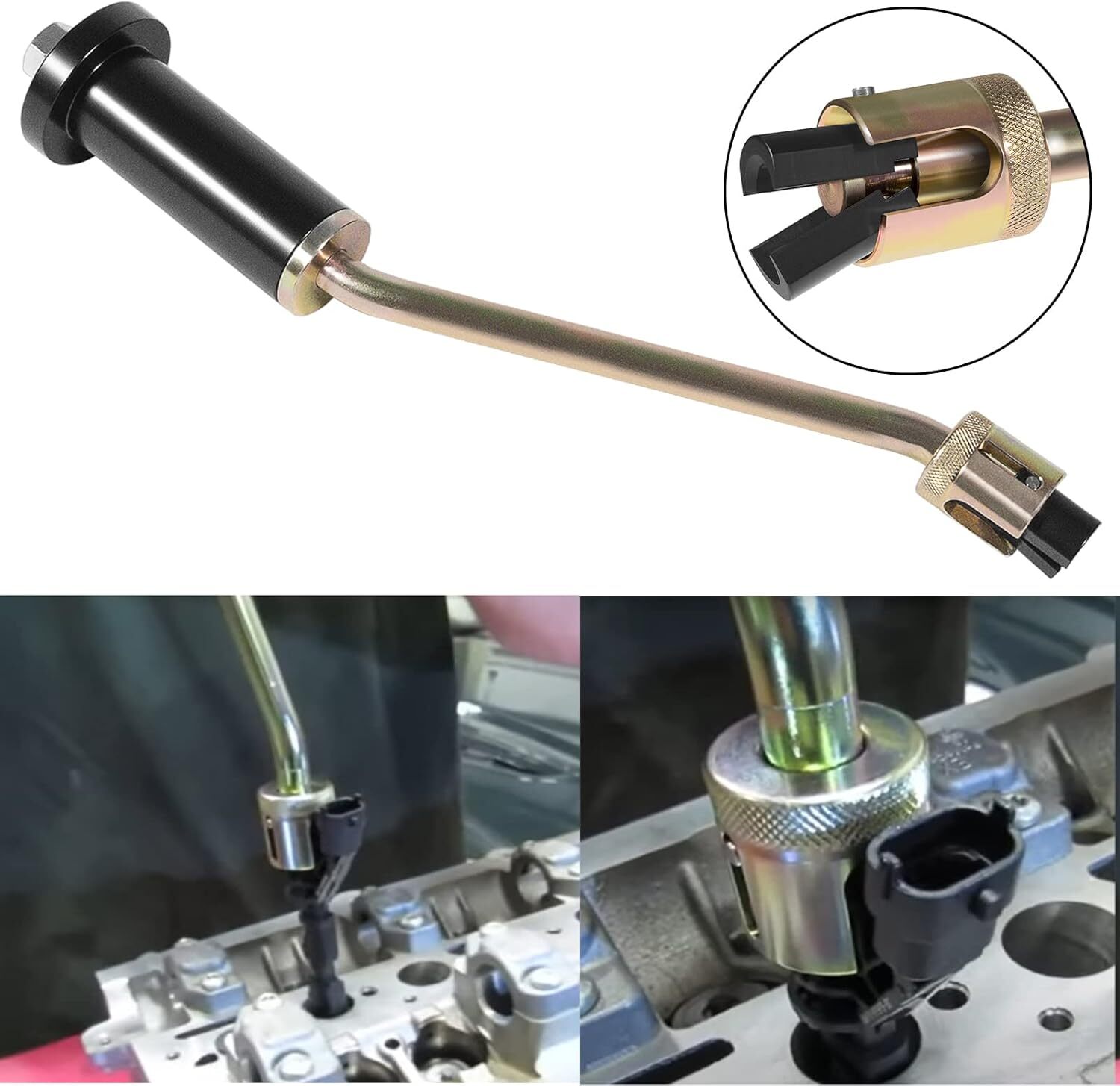 For Jaguar 3.0 310-197 Fuel Injector Remover Tool for Land Rover 5.0L V8 Engines