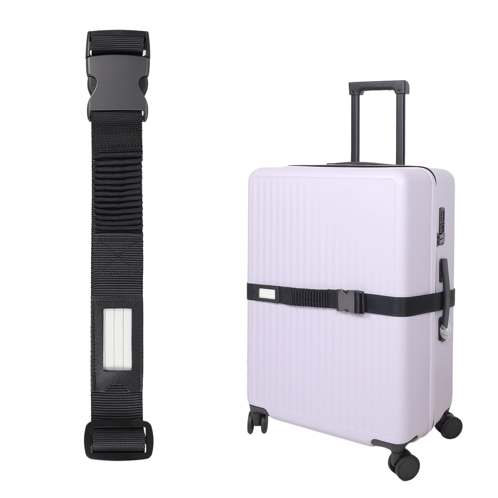 Luggage Straps for Suitcases, Stretchable TSA Approved Suitcase Straps, Heavy...