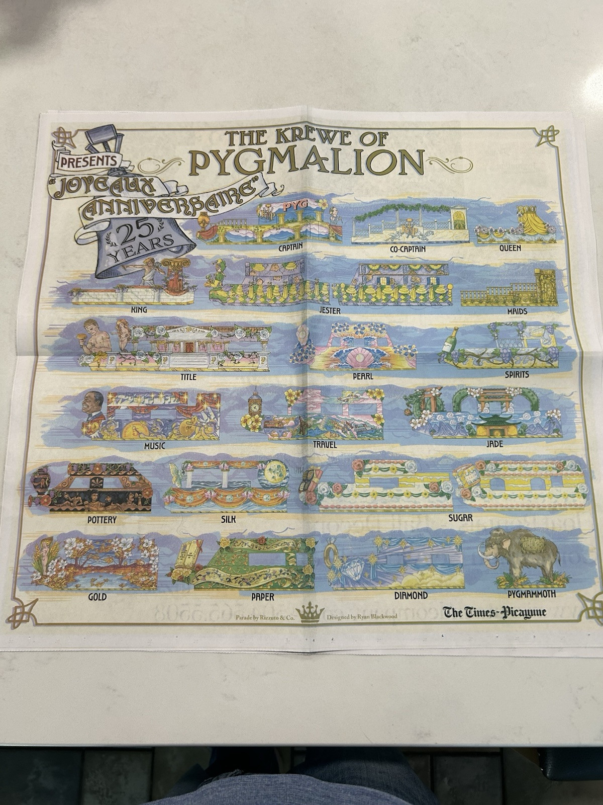 Mardi Gras 2025, Crew Of Pygmalion