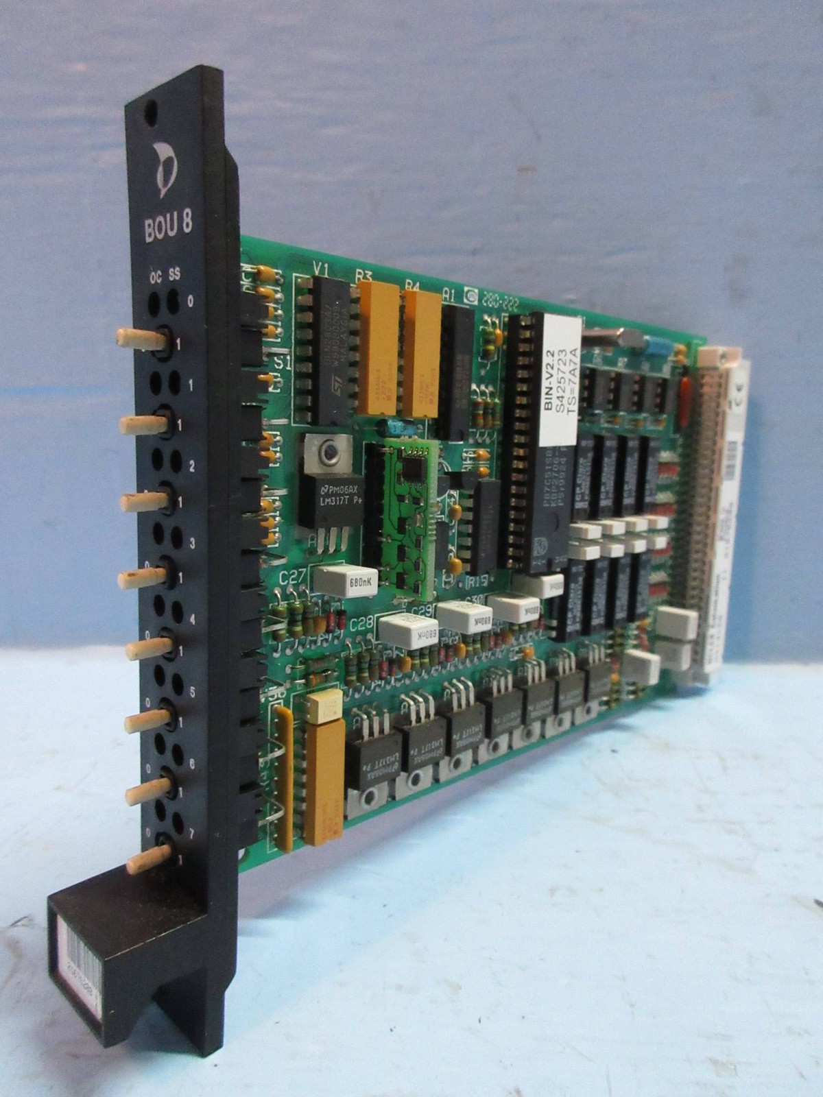 Neles Automation BOU-8 Binary Output Module A413150 Rev. 11 Metso Valmet BOU8