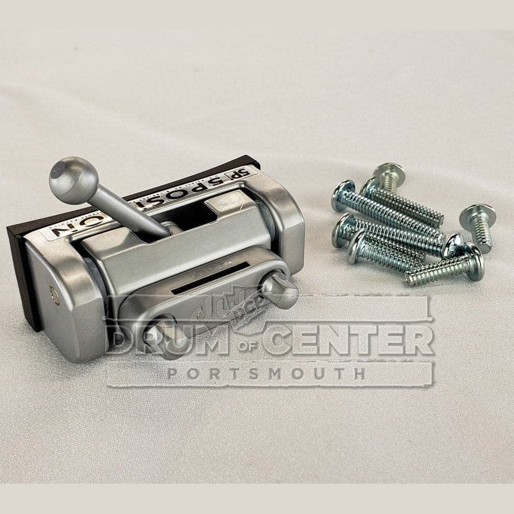 DW DRSP5PSC 5 Position Butt Plate, Satin Chrome