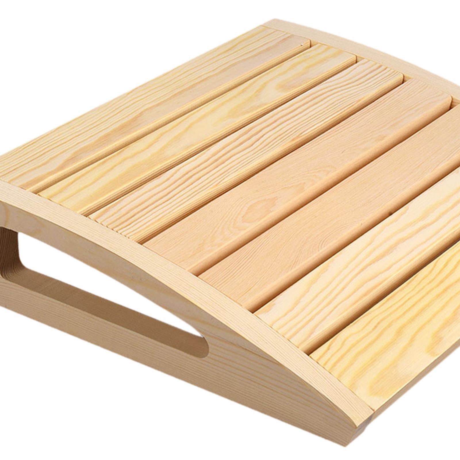 Sauna Backrest Wooden Sauna Headrest Support