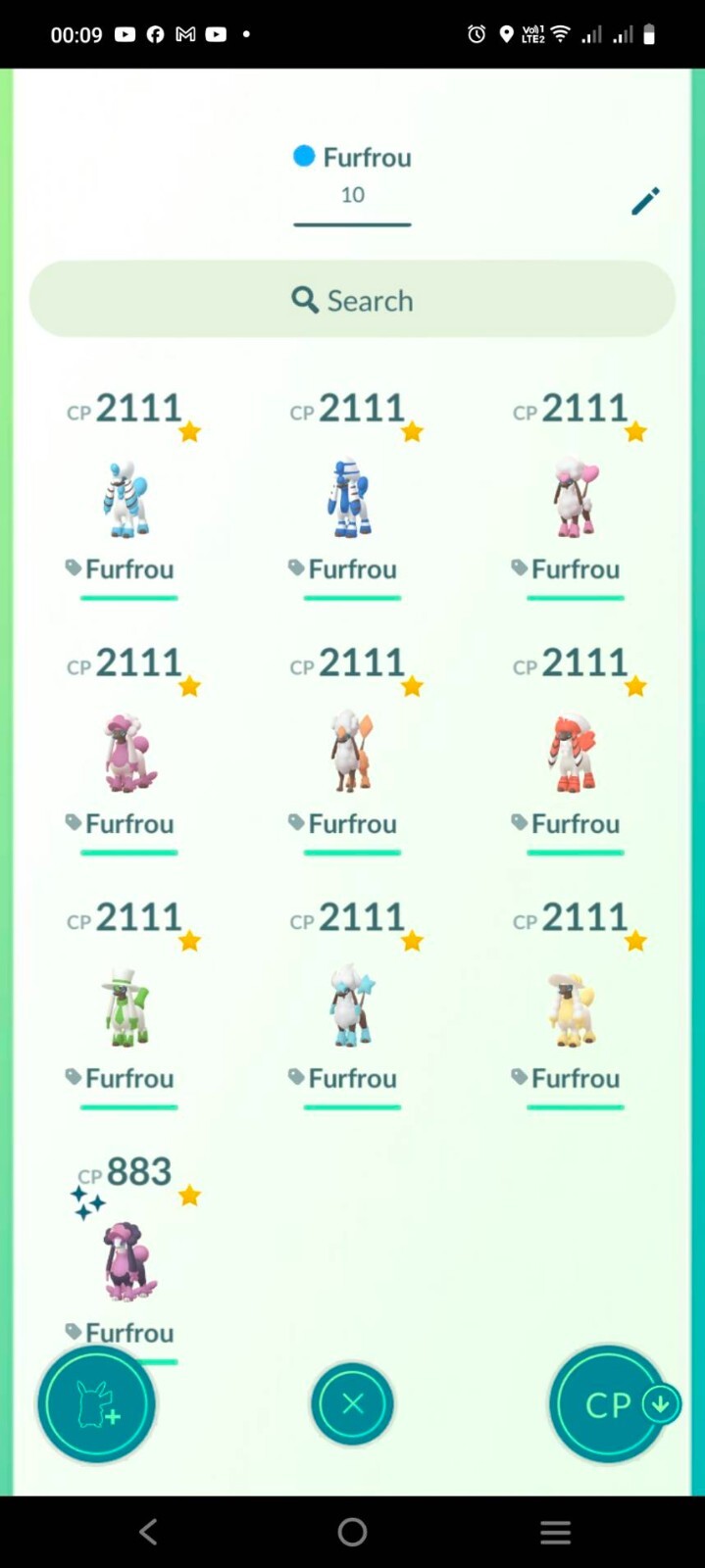 Pokemon LV 50