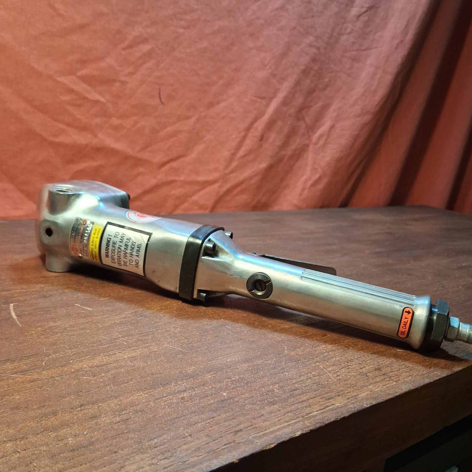 SUNEX SX 215A 7" Angle Car Polisher Pneumatic Air Buffer, Tested, Working.
