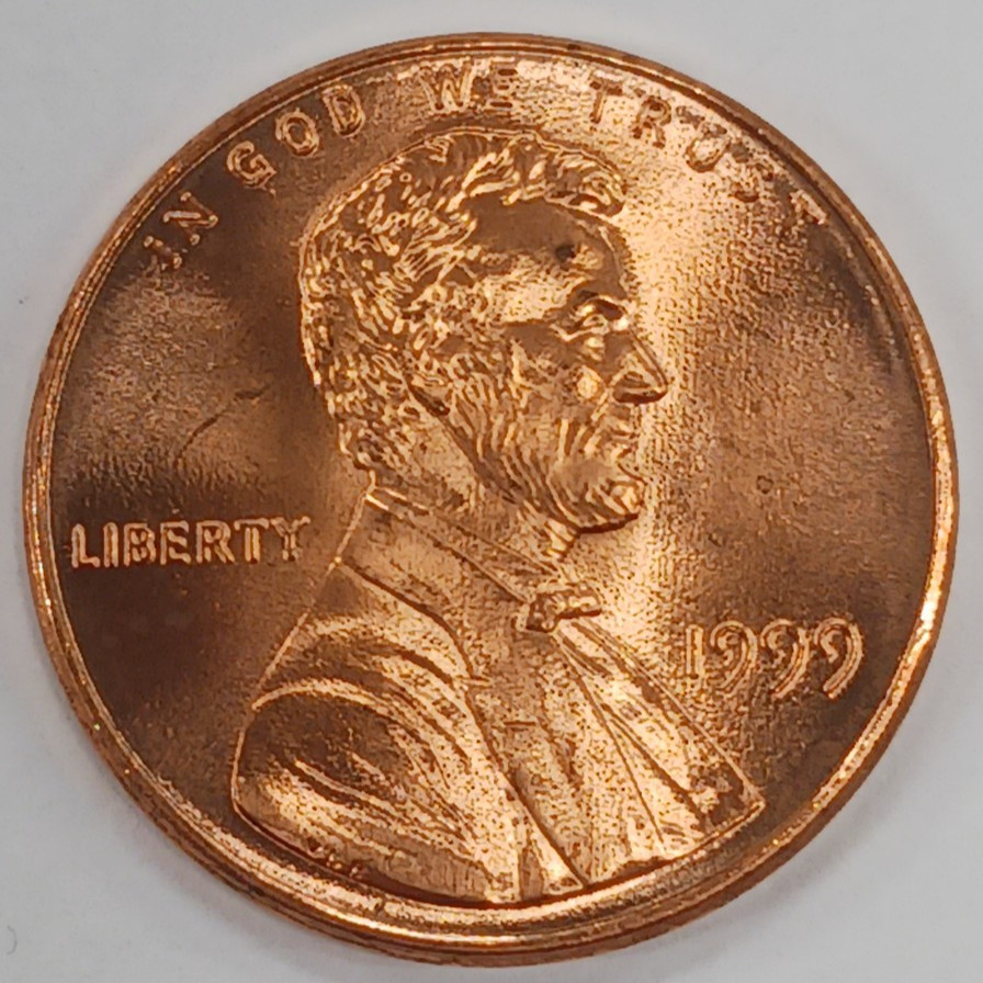 1999 Lincoln Cent BU Red Uncirculated