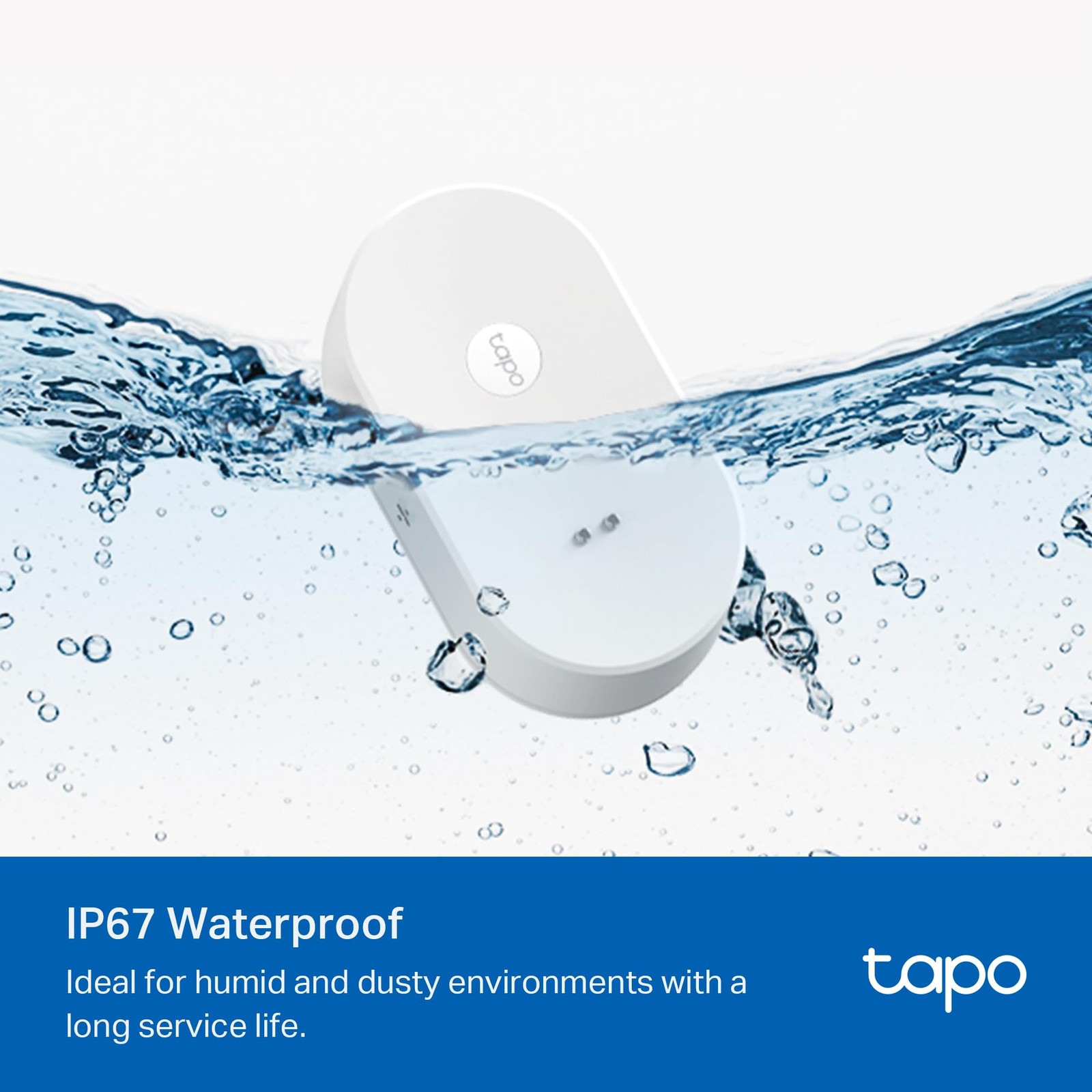 TP-Link Smart Water Leak Detector, Wi-Fi with Rapid Dripping Detection, 90dB ...