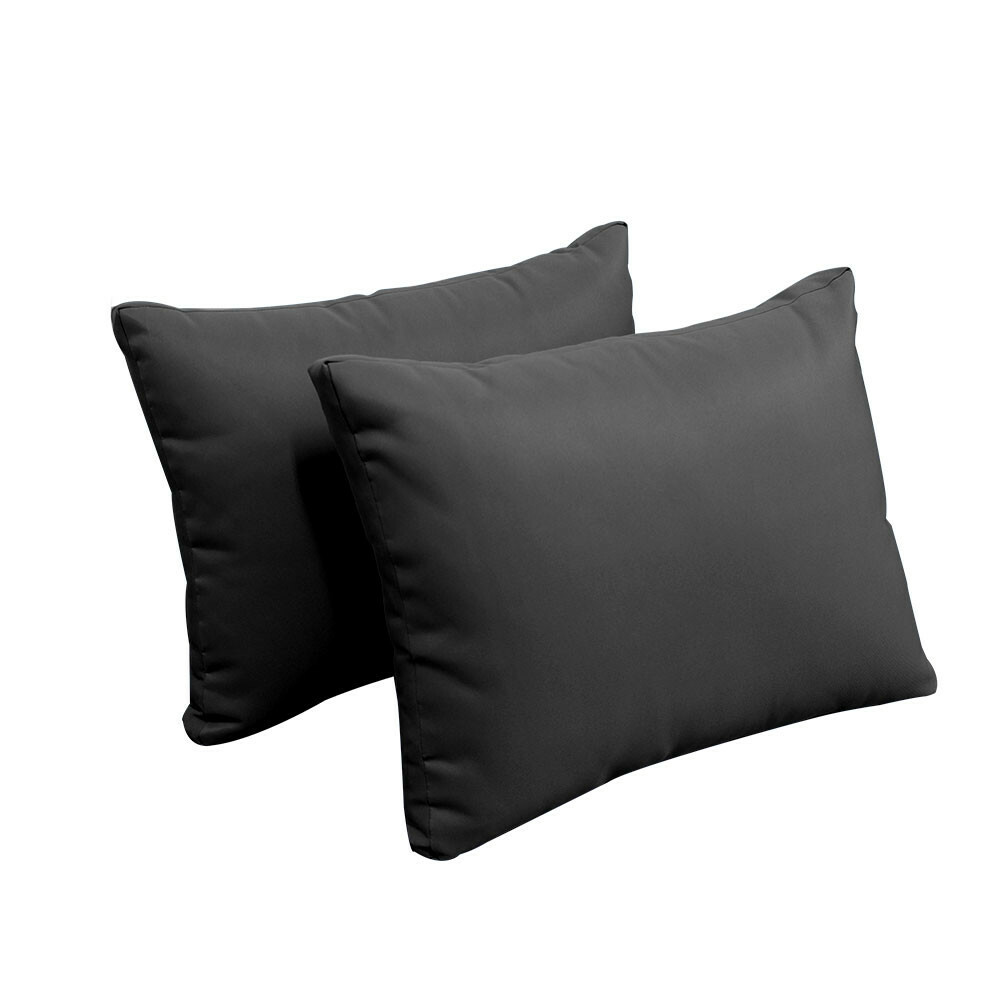|SLIPCOVER ONLY| S2 Outdoor Bolster Backrest Pillow Covers Knife Edge Full AD003