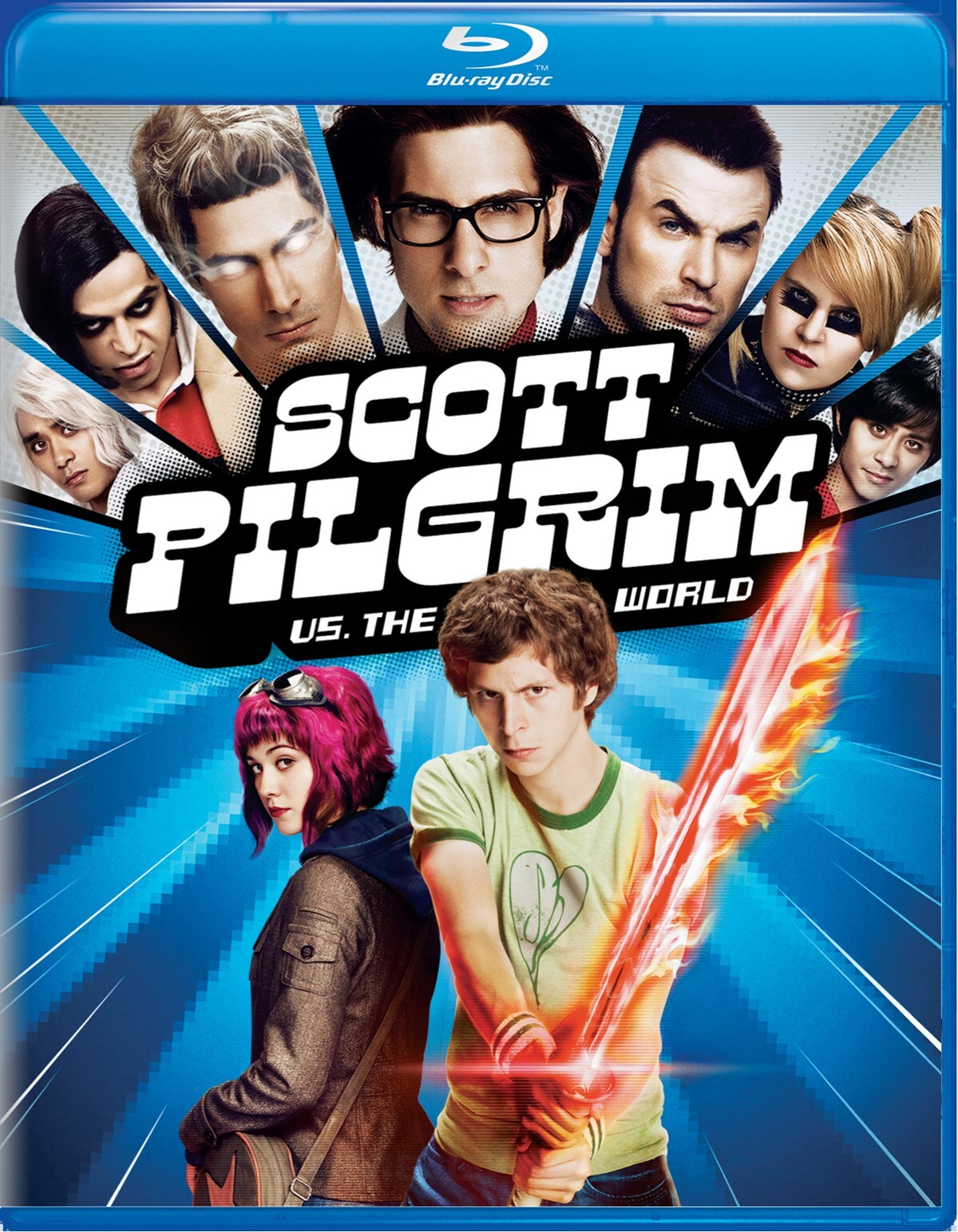 Scott Pilgrim Vs. The World Blu-ray Michael Cera NEW
