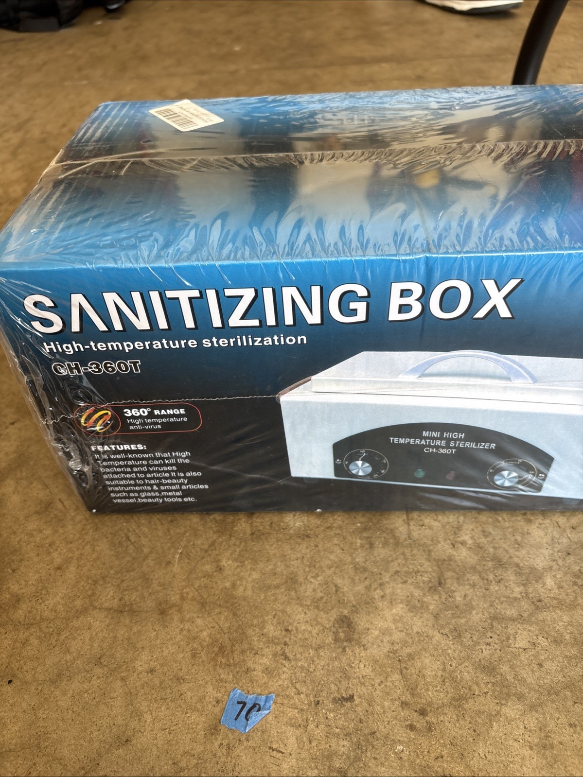 NEW! Sanitizing Box High-Temperature Sterilization, 360° Range High Temp CH-360T