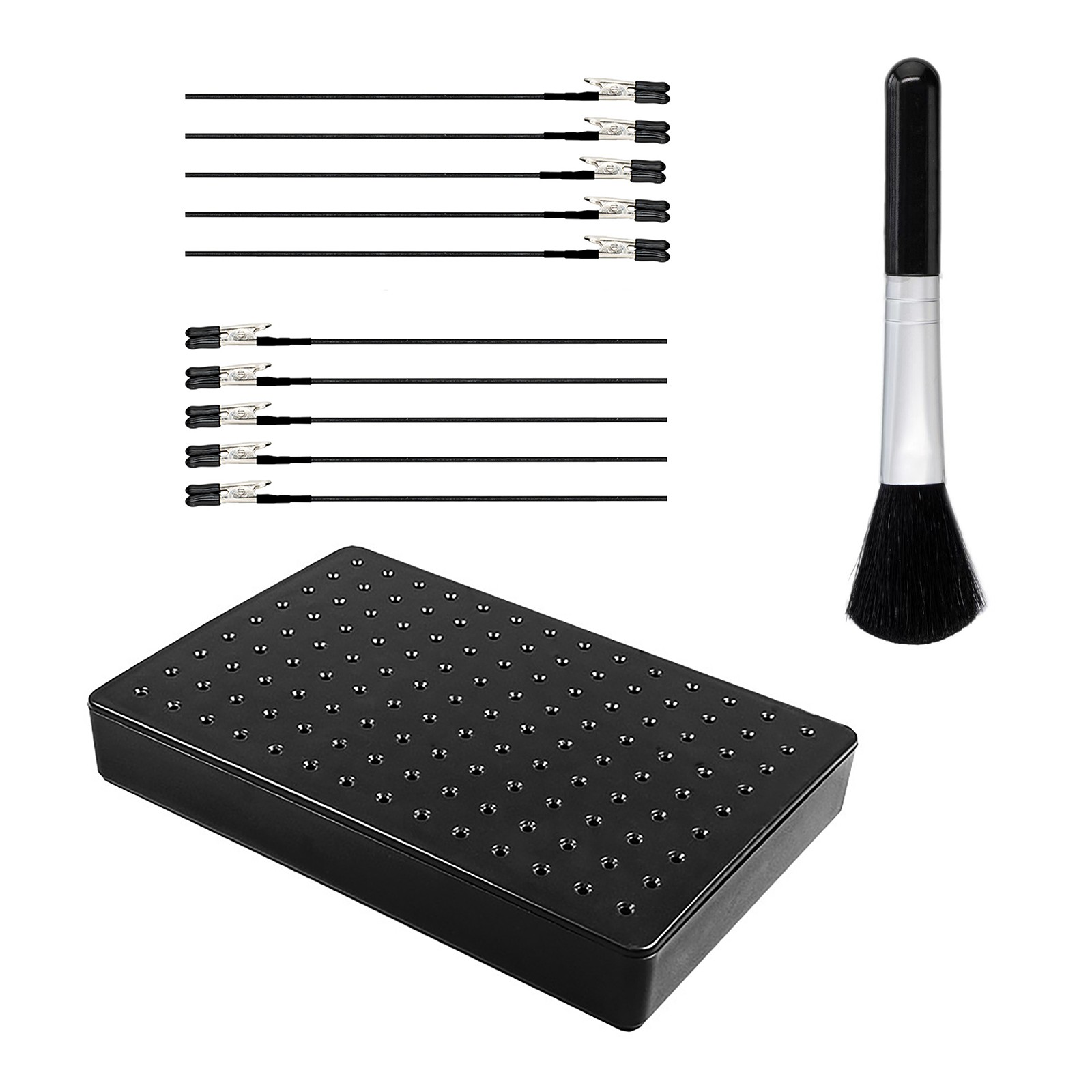 1 PC Stand Base Model Modeling Tool With 10PCS Painting Alligator Clip Stick