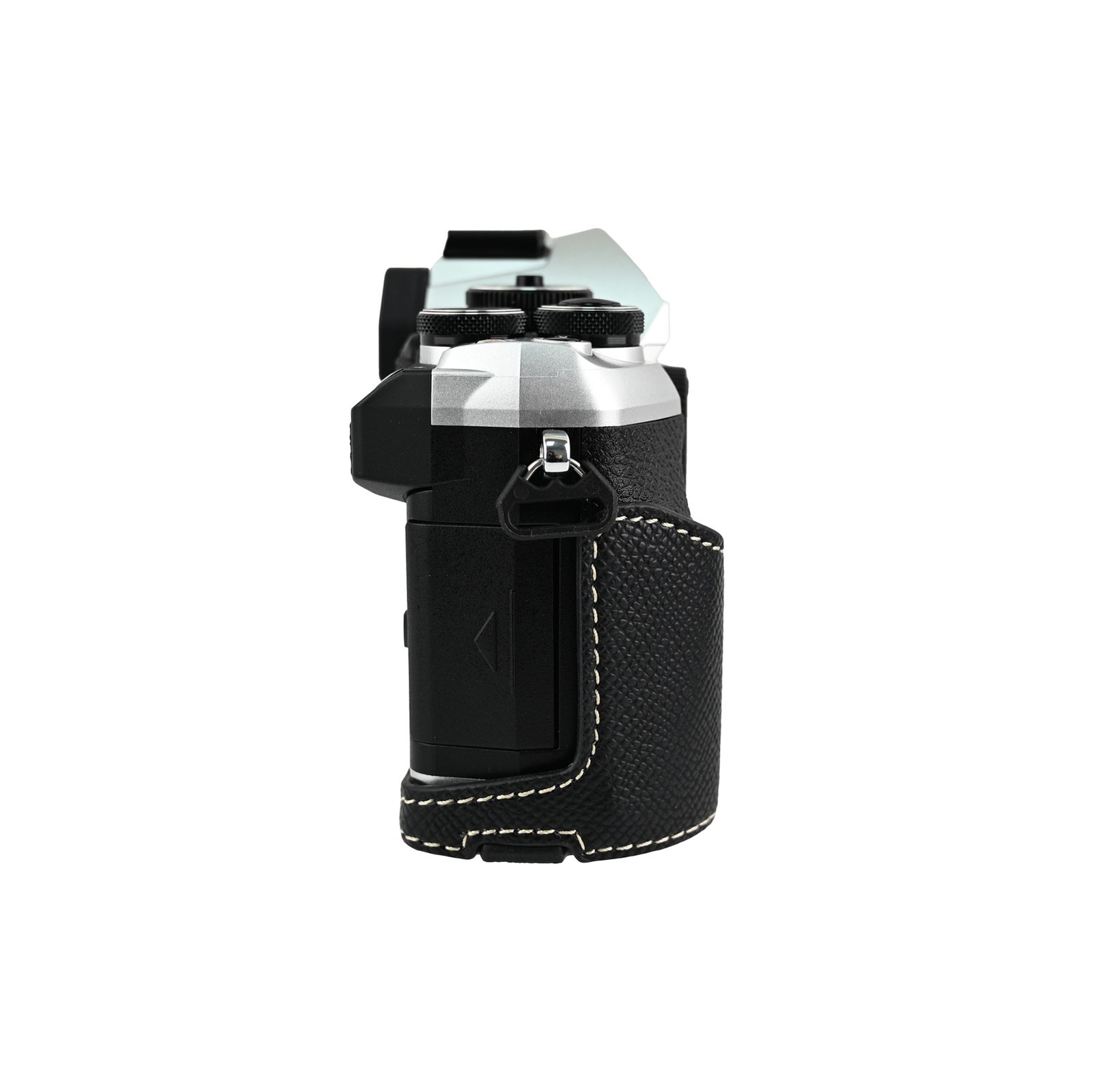 Leather Half case for OM System OM-5 Mark II Camera Bag Grip