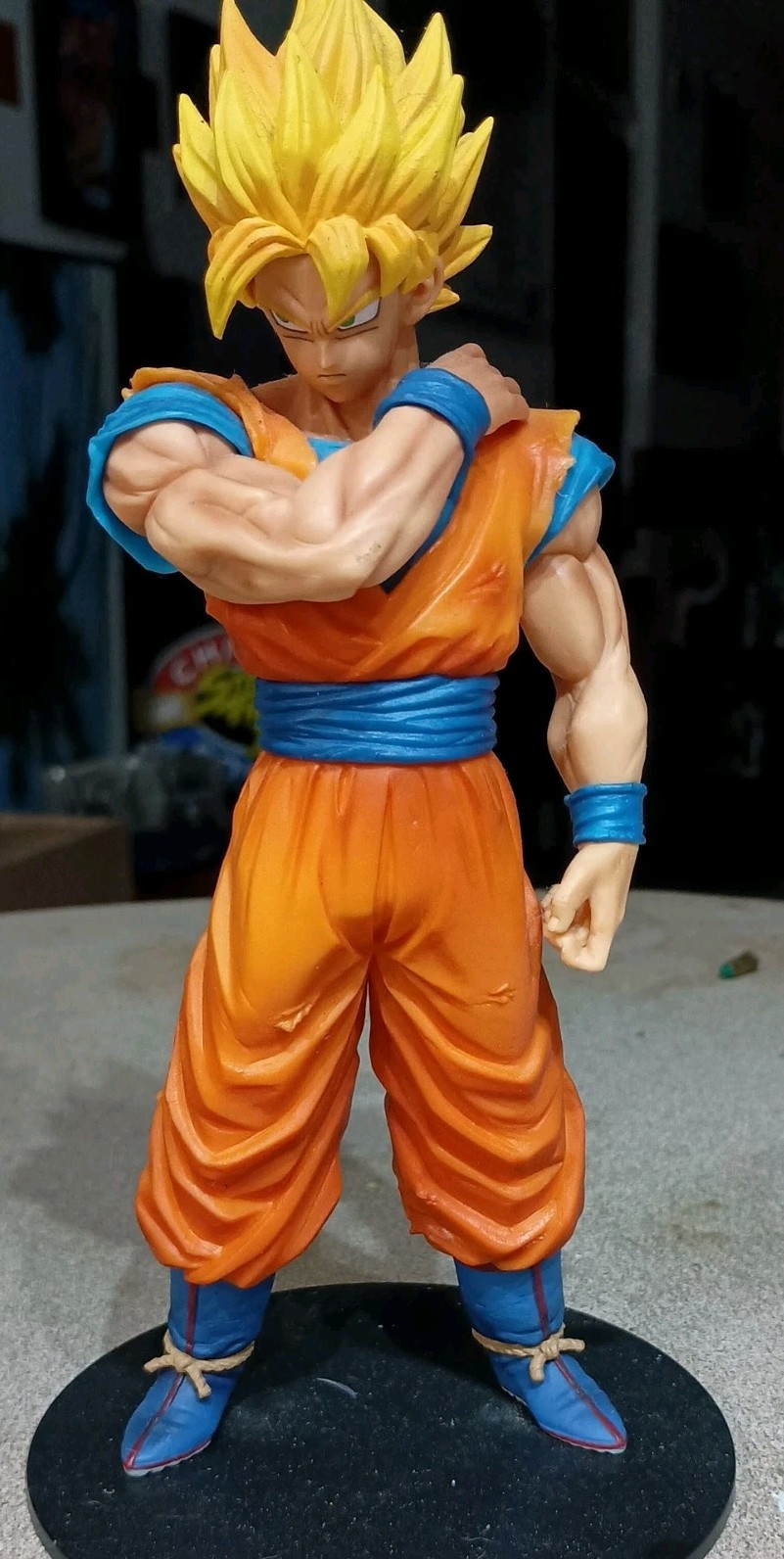 Dragon Ball Z Resolution of Soldiers Super Saiyan Goku Fig. with box