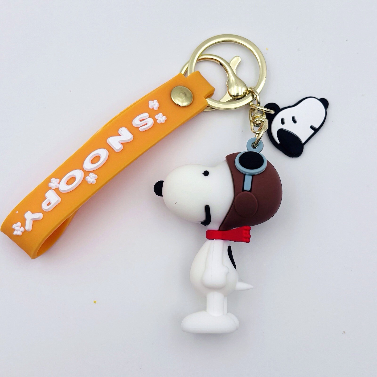 Snoopy Charm key Chain , Bag Charm, Key Ring E2-241