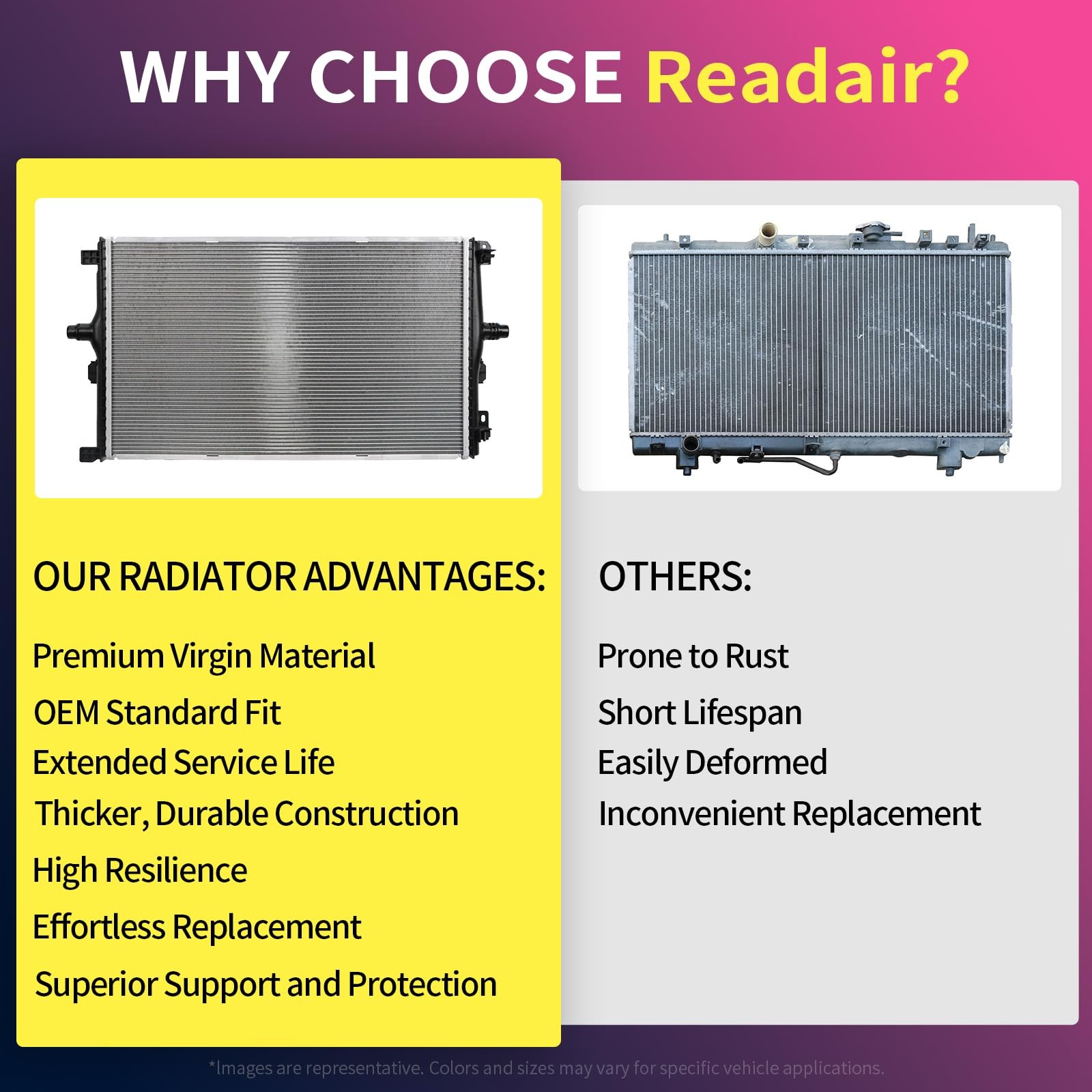 Radiator | Compatible with 09-02 Saab 9-5
