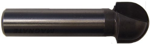 Magnate 805 Core Box 2 Flute Carbide Tipped Router Bit - 3/4" Cutting Diameter