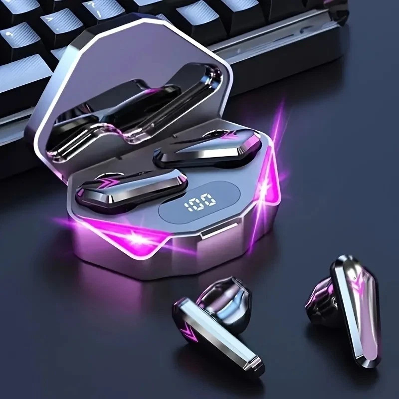 X15 TWS Wireless Bluetooth Earbuds, LED Display, ENC Mic, Gaming Headset 1Pc